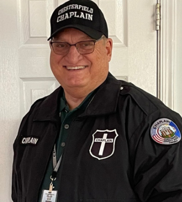 Phil as Chesterfield County Police Chaplain from 2023 - 2025