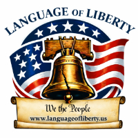 We the People, logo for LanguageOfLibergy.us